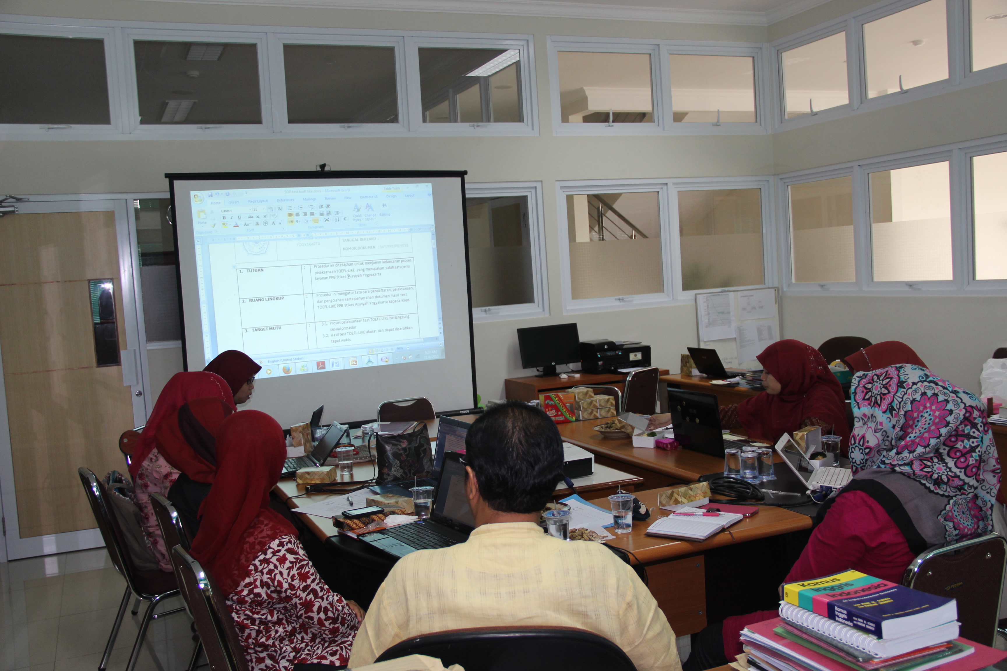 Workshop SOP Pusat Pengembangan Bahasa