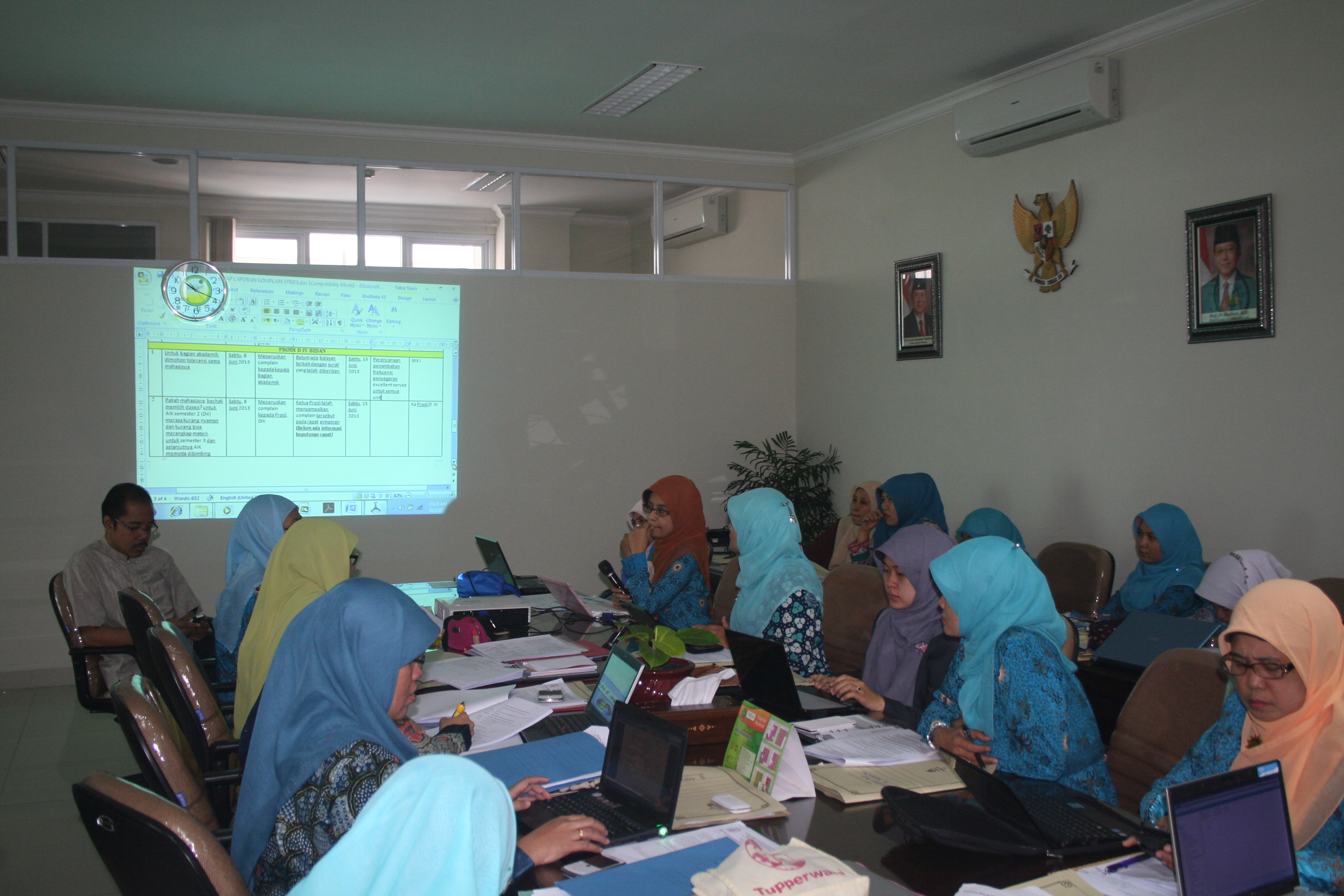 Rapat Tinjauan Manajemen 3 Agustus 2013