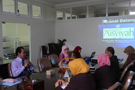 Studi Banding dari Akper Pemprov Kaltim