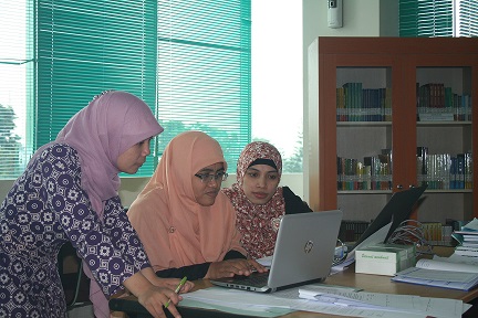 AMI Periode Maret 2014 di Bagian Perpustakaan