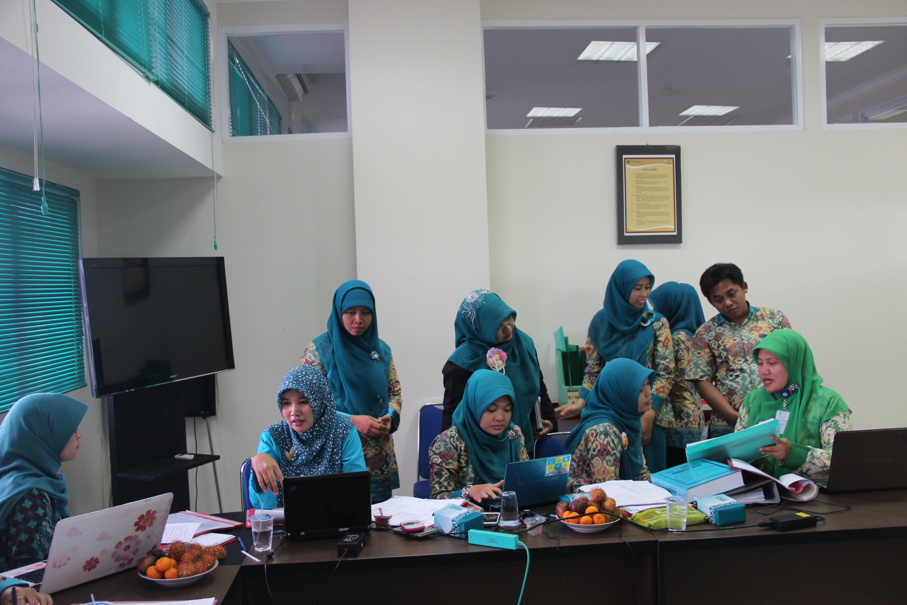 Monitoring dan Evaluasi Internal Periode Januari 2015 di Laboratorium