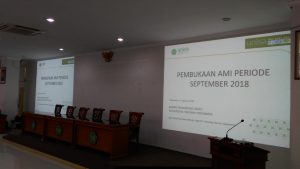 Pembukaan Audit Mutu Internal Periode September 2018