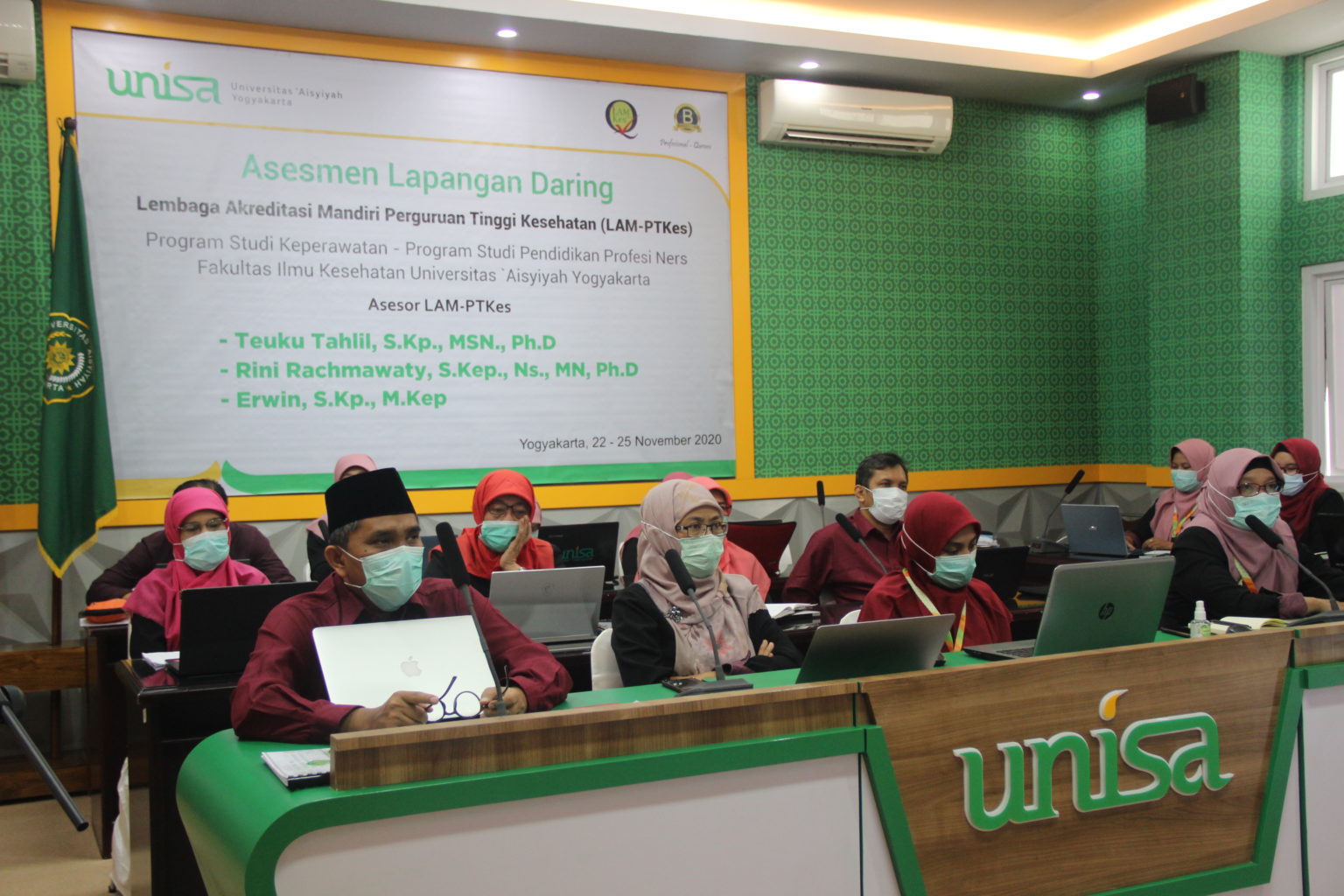 Asesmen Lapangan Daring Prodi Keperawatan & Profesi Ners Unisa Yogyakarta