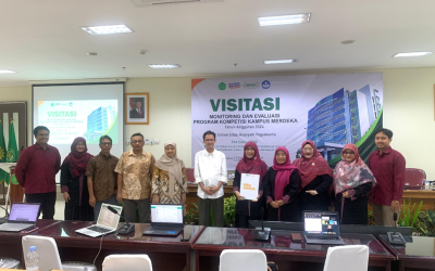 Visitasi Monitoring dan Evaluasi Program Kompetisi Kampus Merdeka